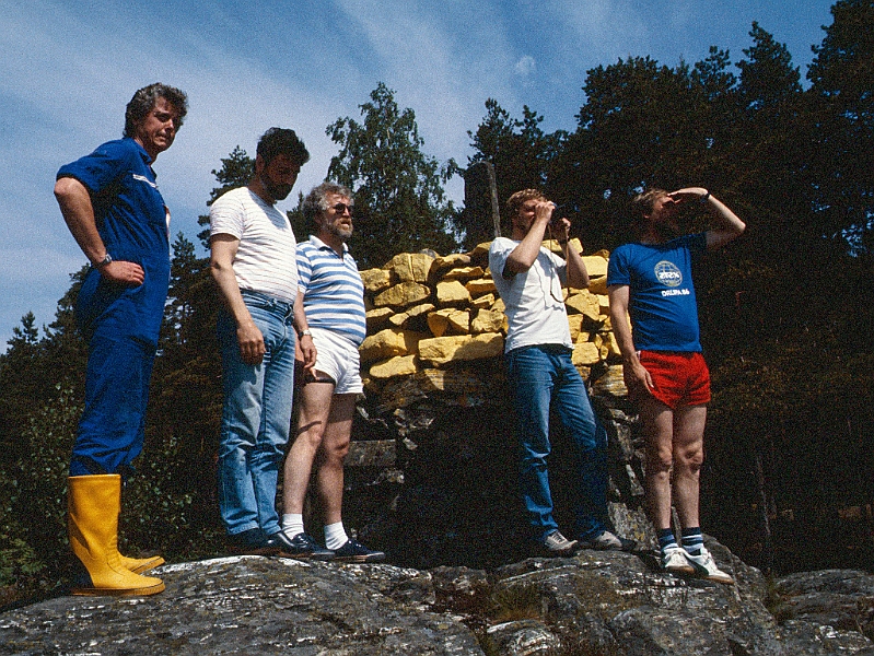 1986_Dia067_B.jpg - 1986, Dalsland, Gebiet: Foxen, Stora Le, Lelång - Landmarke für die Schifffahrt