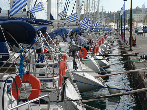 Die Flottille von Europe Yachts