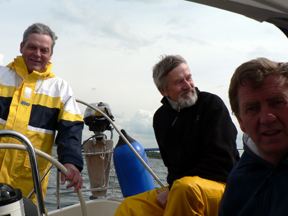 In Richtung der Insel Poel