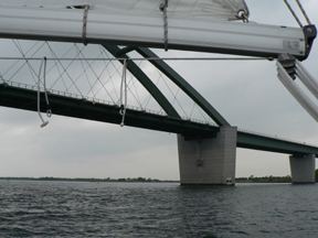 Vor der Fehmarnsundbrcke