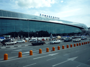 Moskaus Flughafen Demodedovo