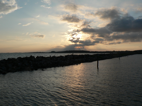 Sonnenuntergang Klintholm