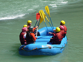 Rafting auf der Salzach