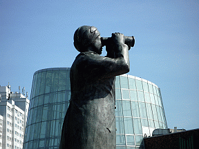 Skulptur am Hafen, Sehleute von Thomas Recker