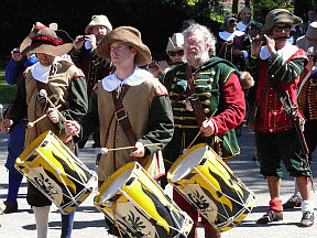 Die Gste aus Rothenburg ob der Tauber