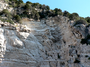 Die zerklftete Westkste von Paxos