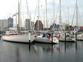 Auslaufen Marina Heiligenhafen