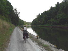 Radweg am Main Kanal
