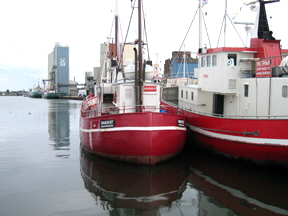 Angelkutter in Heiligenhafen