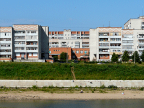 Vorstadt von Rybinsk