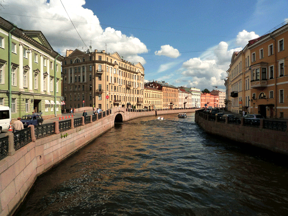 Venedig des Nordens, Blick von der Moikebrücke