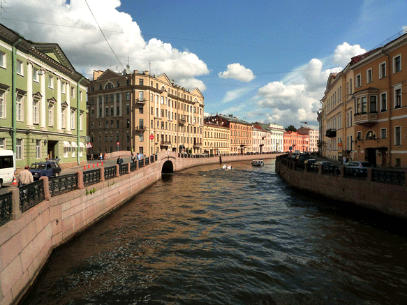 Venedig des Nordens, Blick von der Moikebrcke