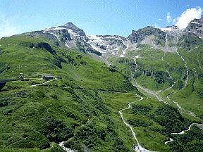 Bergpanorama Kapruner Stauseen